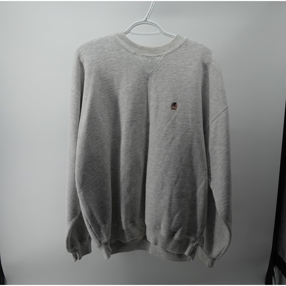 Tommy Hilfiger Other - Tommy Hilfiger Vintage Mens Crewneck Sweatshirt Gray Embroidered Crest XL USA